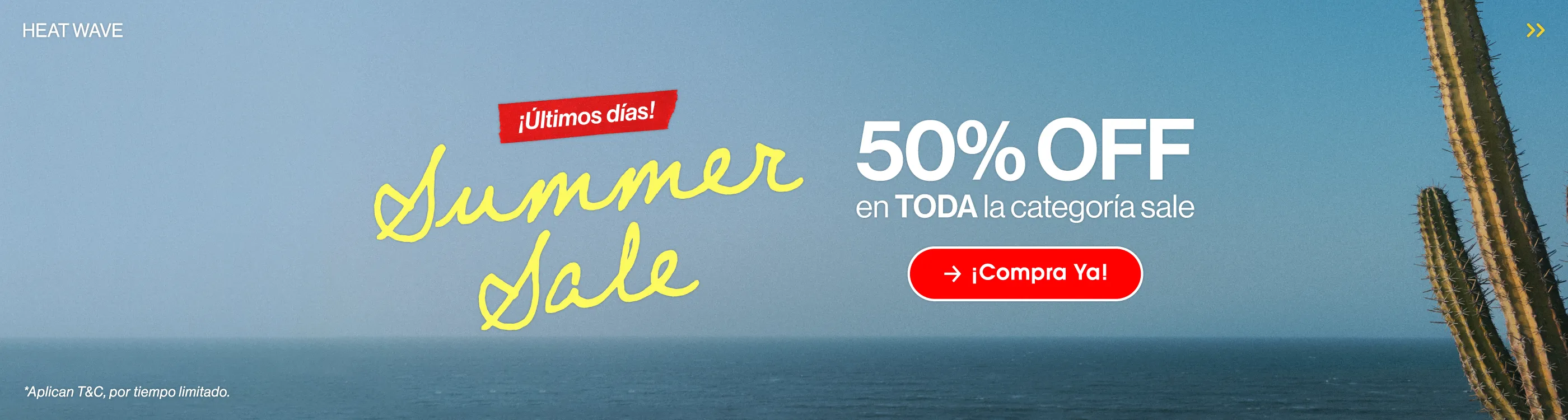 ¡Llegó el Summer SALE a Banda.Shop! Hasta el 50% OFF en tus marcas favoritas
