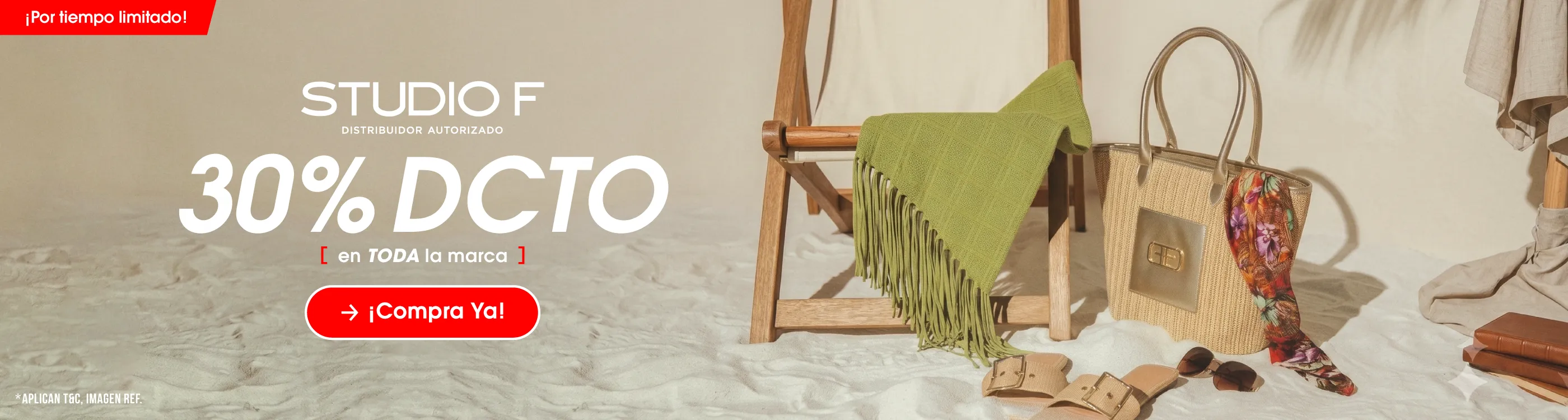 Banner home de Studio F: Summe Drop, encuentra tus prendas favoritas para el verano​